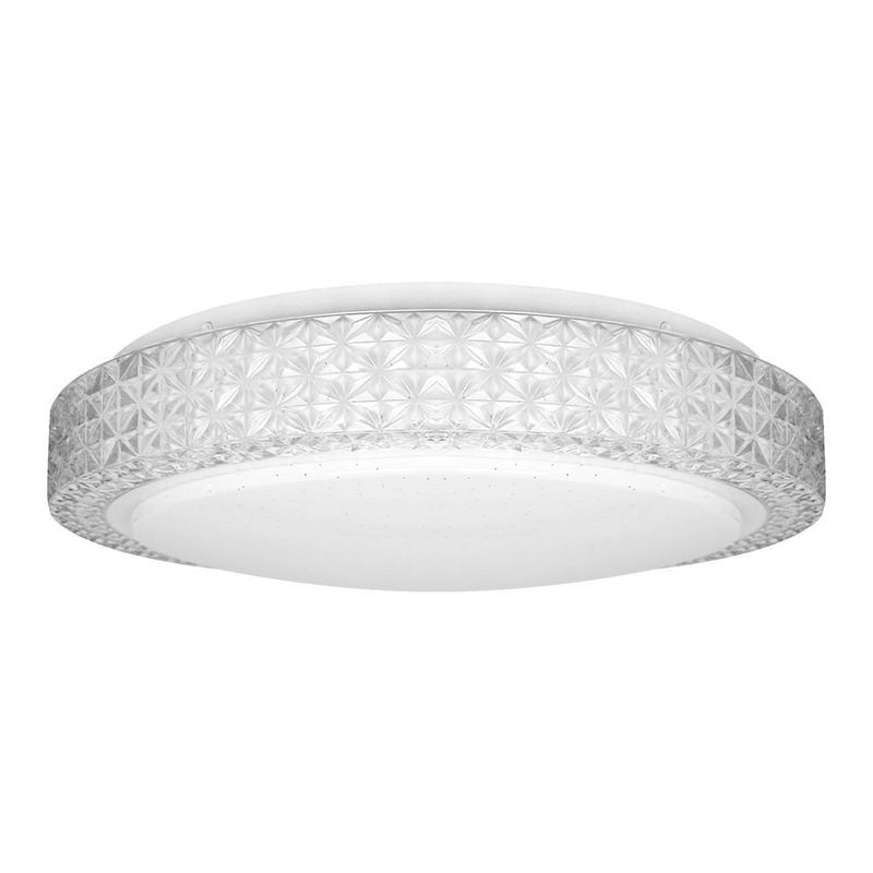 Lampara de techo tipo plafón Silvanya 36W color blanco Mil luces