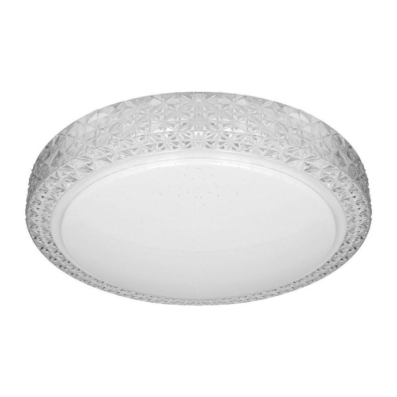 Lampara de techo tipo plafón Silvanya 36W color blanco Mil luces
