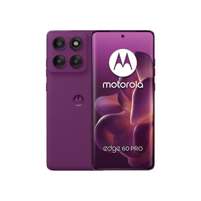 Smartphone Motorola Edge 60 Pro 512GB 12GB RAM Sparkling Grape