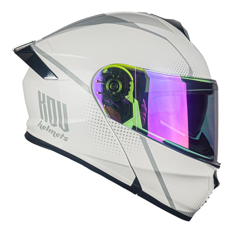 Casco Thunder Waves Blanco EEG Blanco