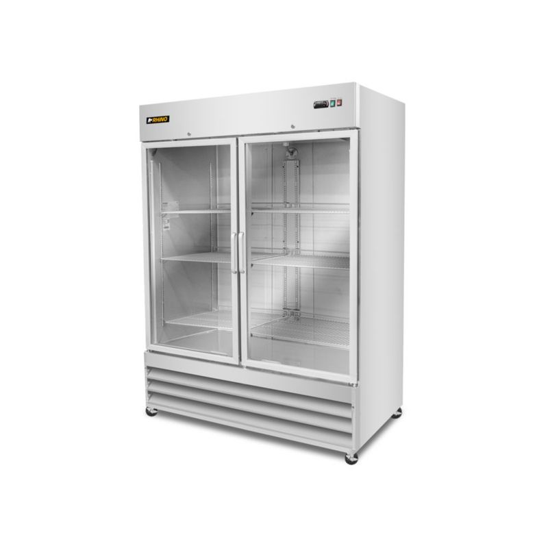 Congelador Vertical Industrial Rhino CONVECRI 47 1169 L Cristal