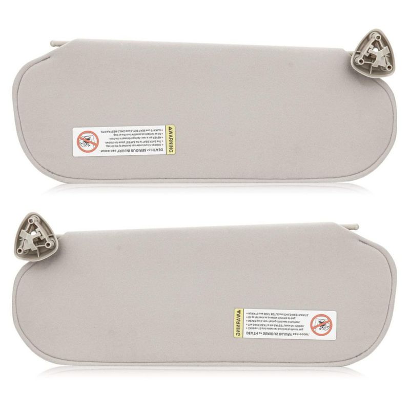 Viseras Aeagle para Chevy/GMC 1999-2019 color crema gris (2 unidades)