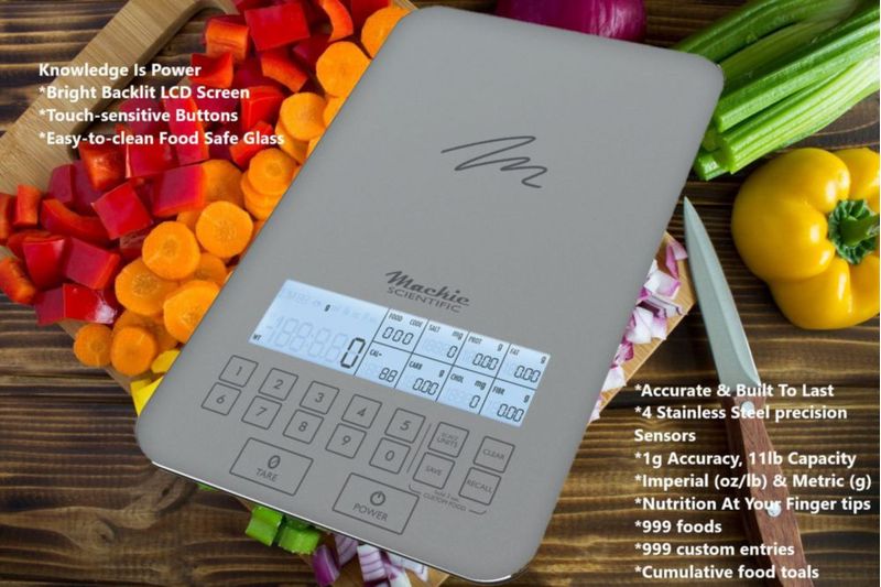 Báscula de alimentos NUTRA TRACK 5 kg Calculadora nutricional