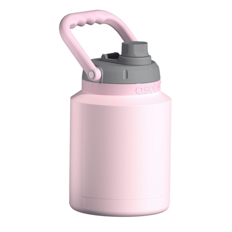 Thermos Asobu Jarra de 1 L Rosa con Aislamiento al Vacío y Sorbete