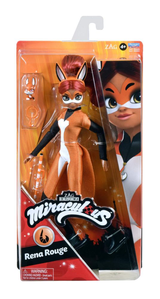 Muñeca de moda BANDAI Rena Rouge 26 cm con accesorios