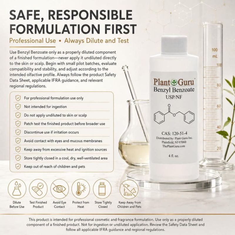 Bencilbenceno Plant Guru 120 ml Grado USP Líquido