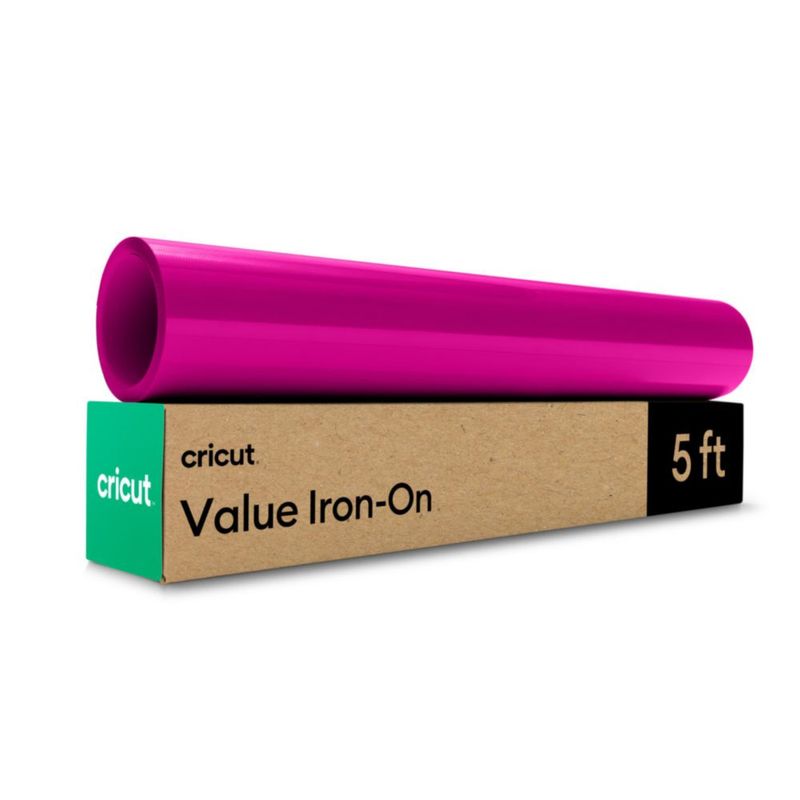 Vinilo termoadhesivo Cricut 305 cm × 15 m Magenta Value