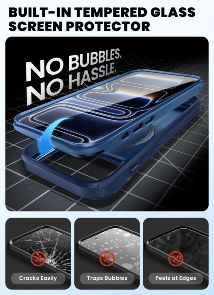Funda i-Blason iPhone 17 Pro Max MagSafe Azul