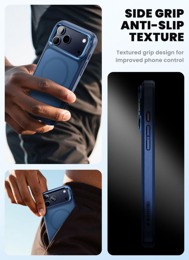 Funda i-Blason iPhone 17 Pro Max MagSafe Azul