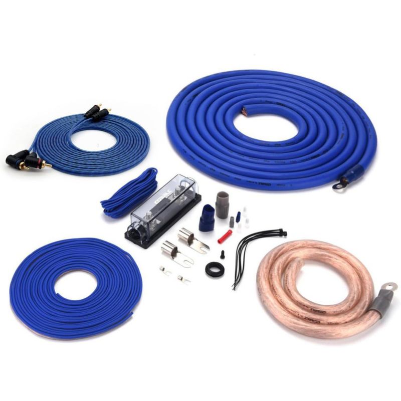 Kit de cableado ORION 0 AWG CCA de 16 pies para amplificador