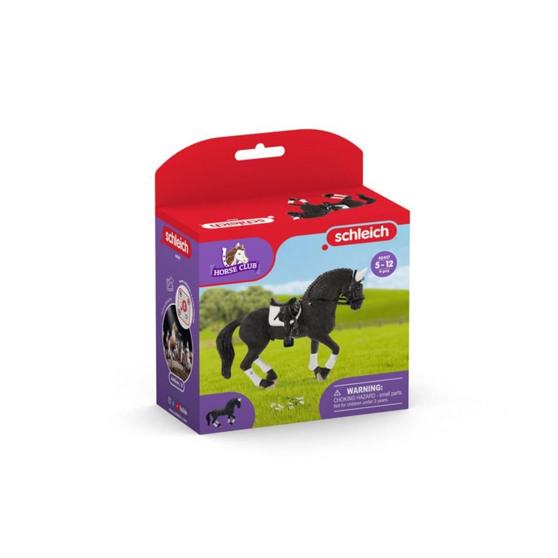 Figura de juguete Schleich Caballo Frisón 4 piezas (set)