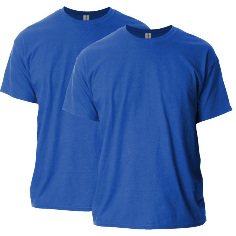 Camiseta Gildan G2000 Azul Royal 2 Unidades Talla 5XL