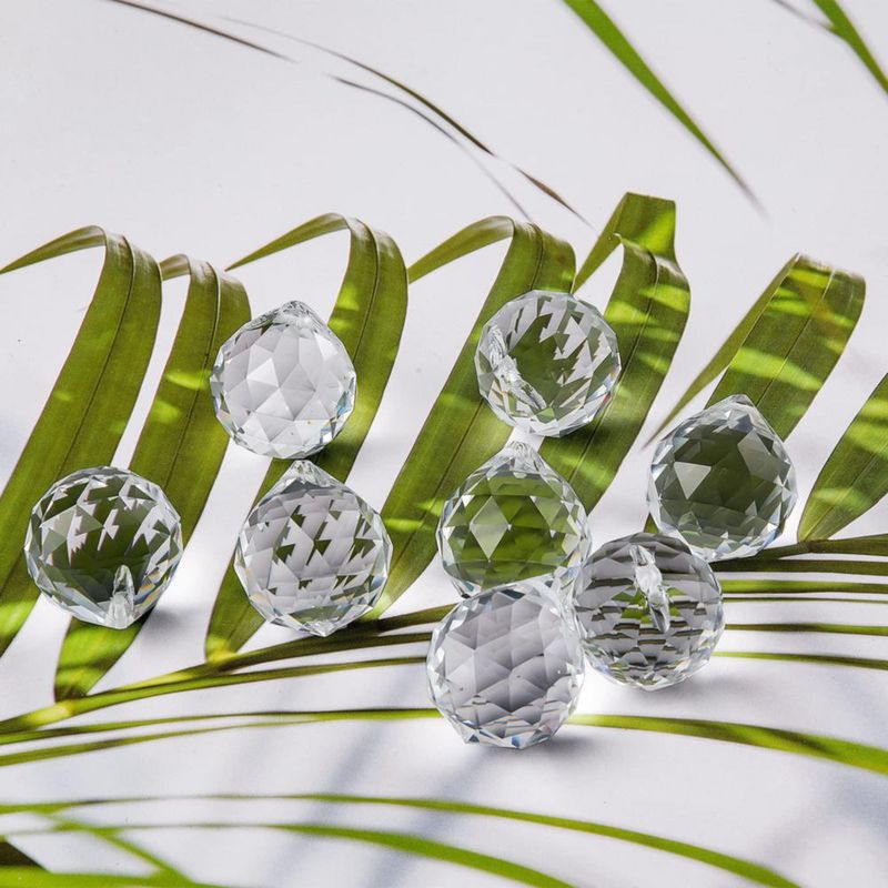 Prismas de cristal Adwikoso 30 mm (paquete de 20) atrapasol