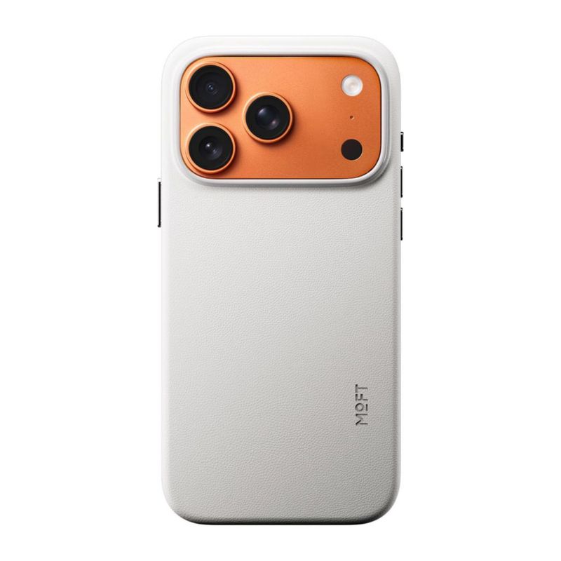 Funda MOFT MOVAS Snap de cuero vegano para iPhone 17 Pro