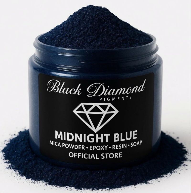 Pigmento de mica BLACK DIAMOND PIGMENTS Midnight Blue 51 g
