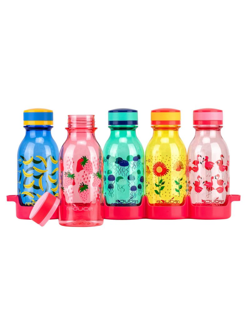 Botella de Agua REDUCE 420 ml Pack de 5 Libre de BPA