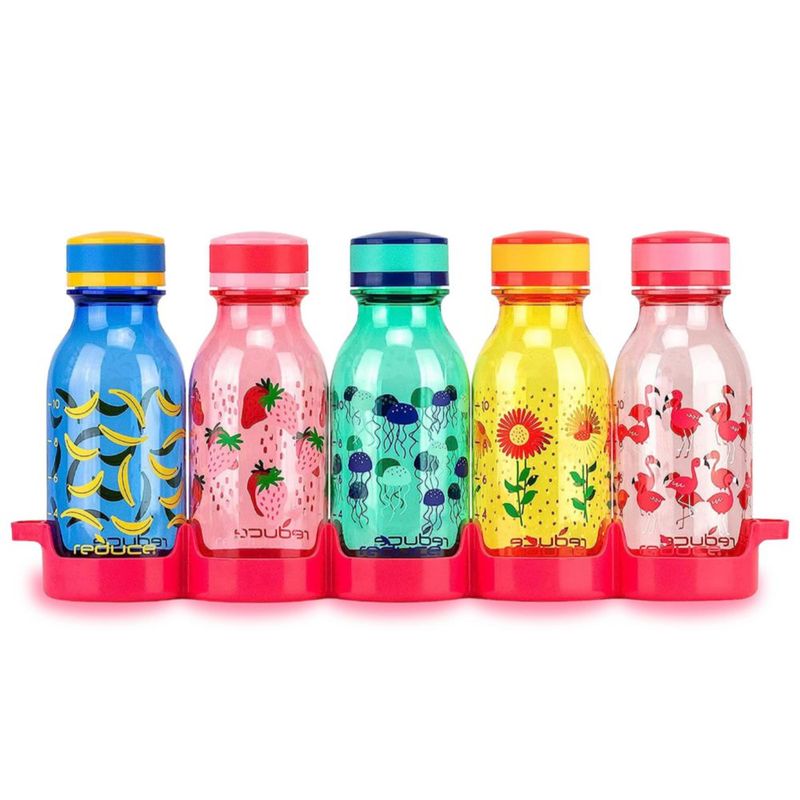 Botella de Agua REDUCE 420 ml Pack de 5 Libre de BPA