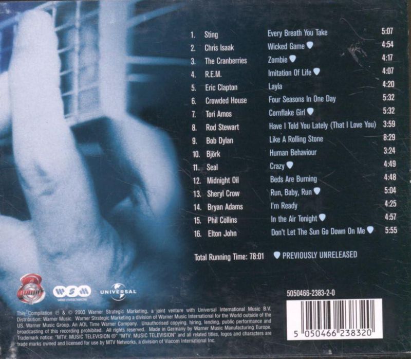 Música WARNER STRATEGIC MAR MTV Unplugged Vol. 2