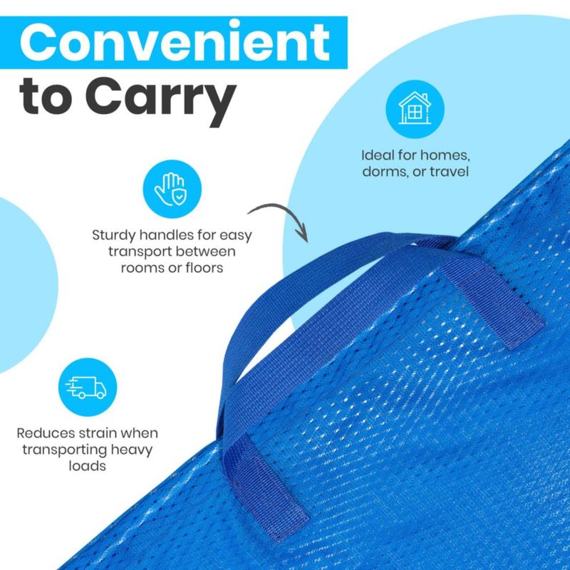 Bolsa de lavandería Handy Laundry XL 61x91 cm 2 unidades azul