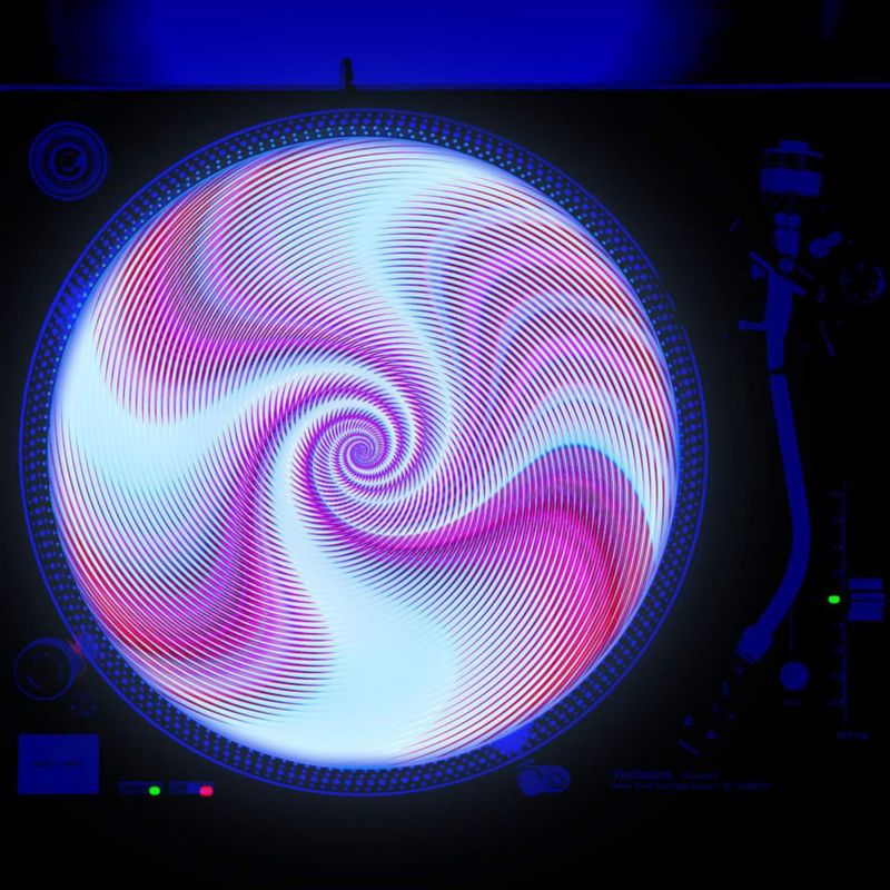 Tapete para Giradiscos Sunshine Cases 30 cm GLOW
