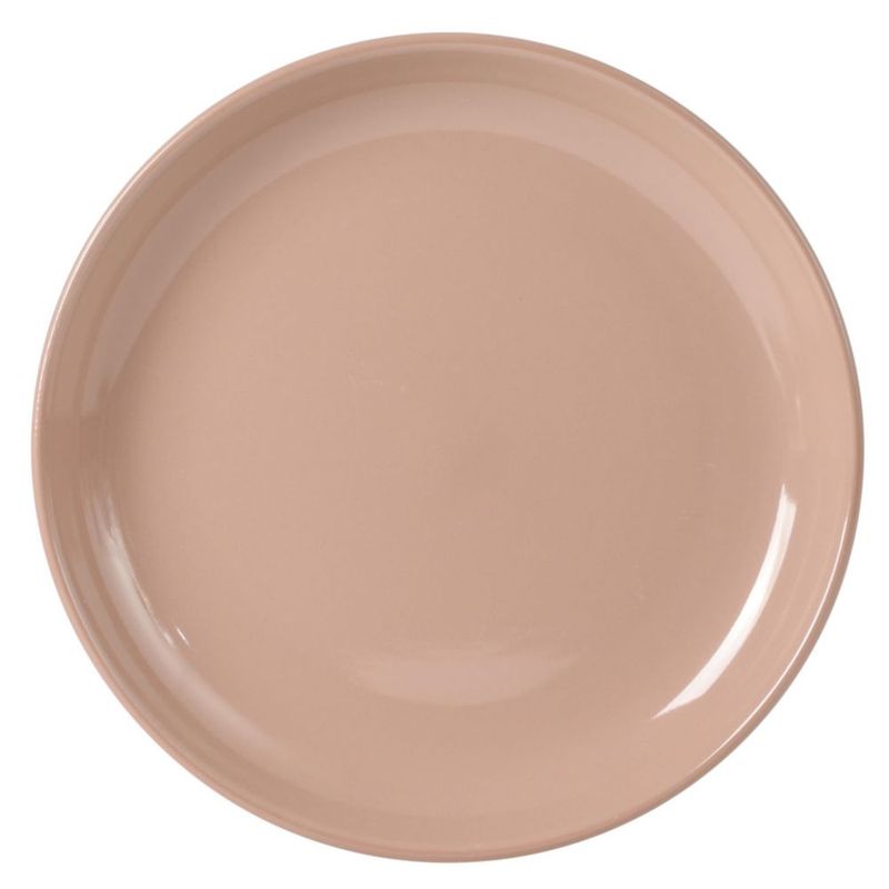 Juego de vajilla Gibson Home de 12 piezas rosa apto para lavavajillas