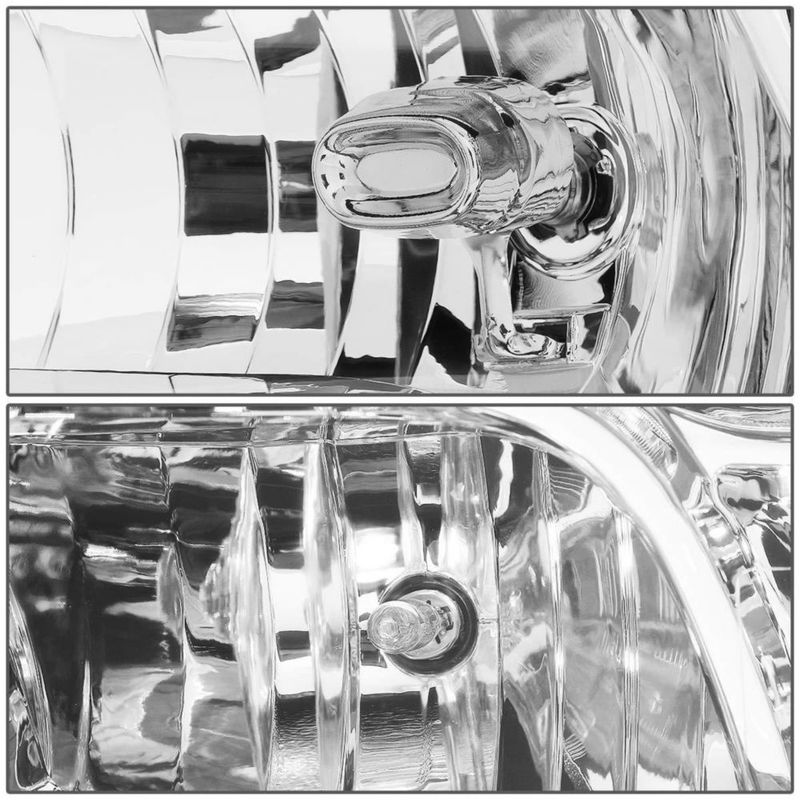 Farol delantero DNA MOTORING Ram 1500/2500/3500 cromo ámbar