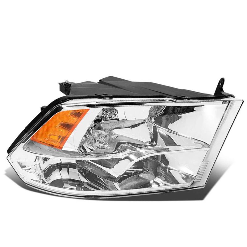 Farol delantero DNA MOTORING Ram 1500/2500/3500 cromo ámbar
