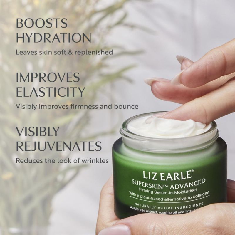 Crema Hidratante Facial Liz Earle 50 ml Suero y Crema
