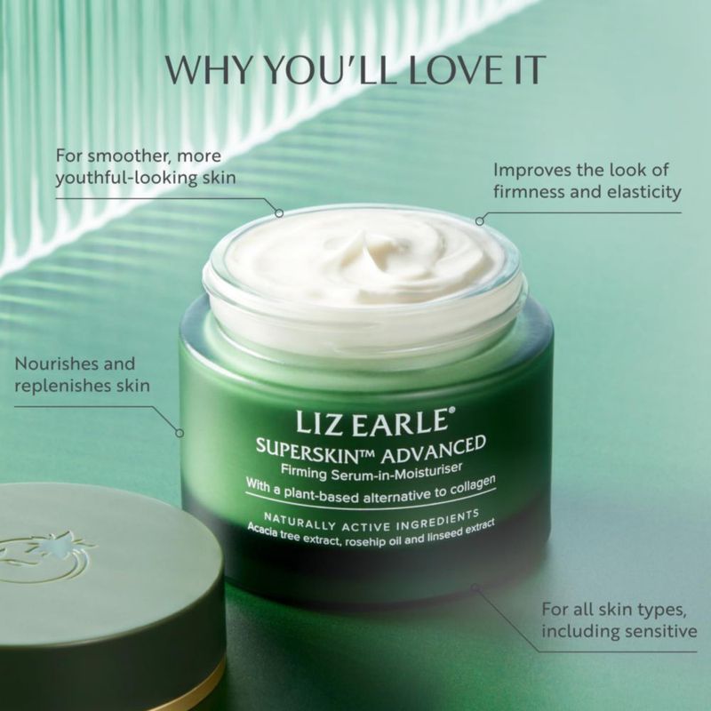 Crema Hidratante Facial Liz Earle 50 ml Suero y Crema
