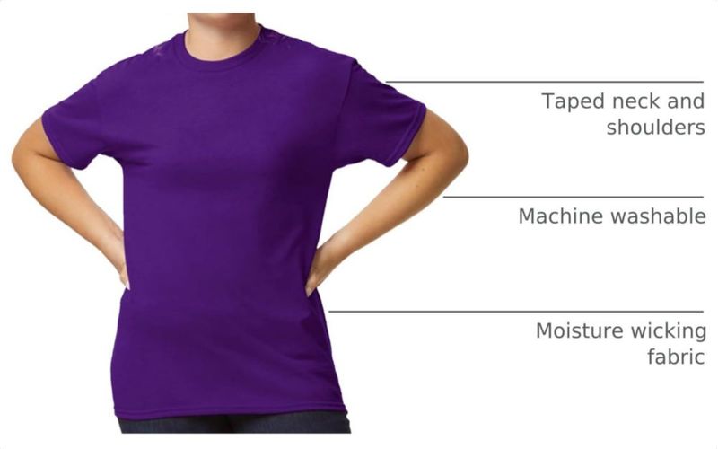 Camiseta Gildan G8000 DryBlend (Pack de 2)