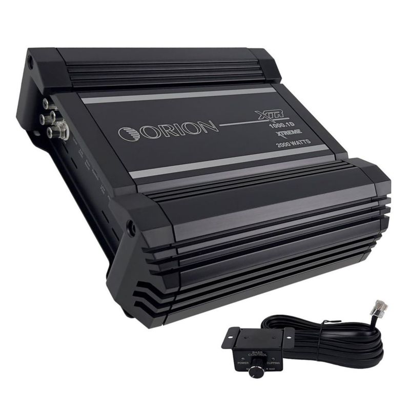 Amplificador para auto ORION XTR1000.1D 1000W RMS con refuerzo de bajos