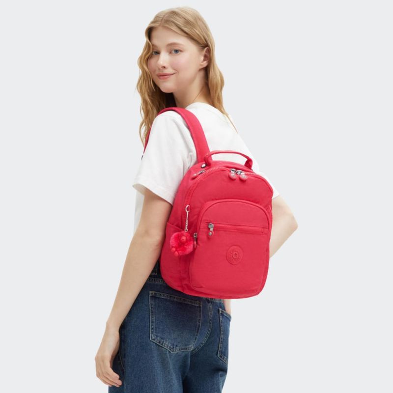 Mochila Kipling Seoul con funda pequeña para tablet