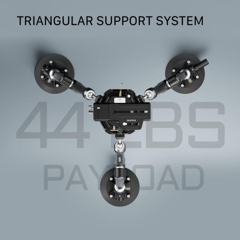 Soporte Articulado para Auto Tilta Hydra – Capacidad Total 44 lb (20 kg)