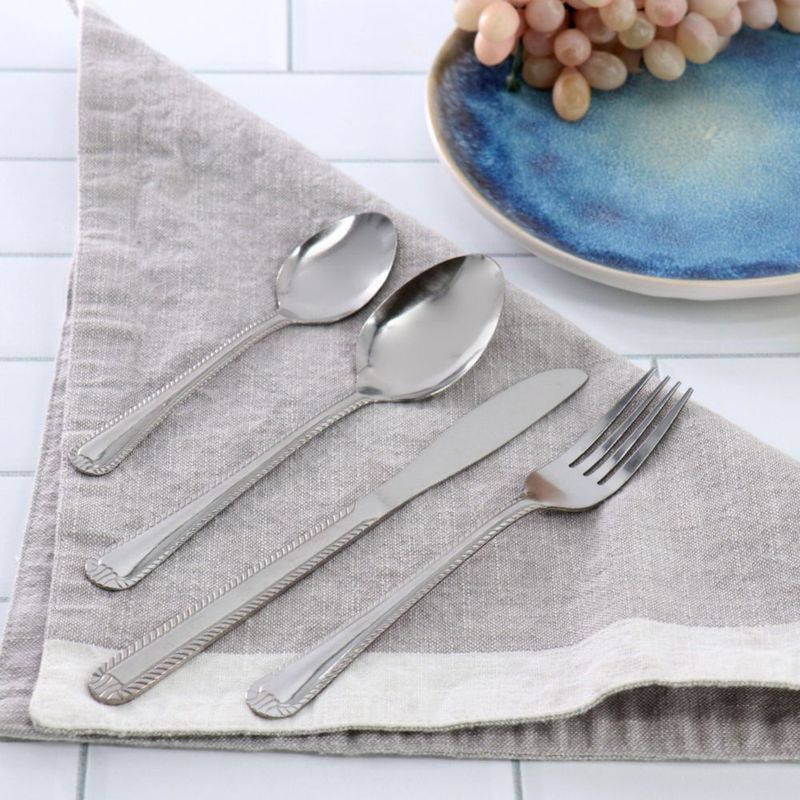 Cucharitas Gibson Home Tustin paquete de 6 acero inoxidable