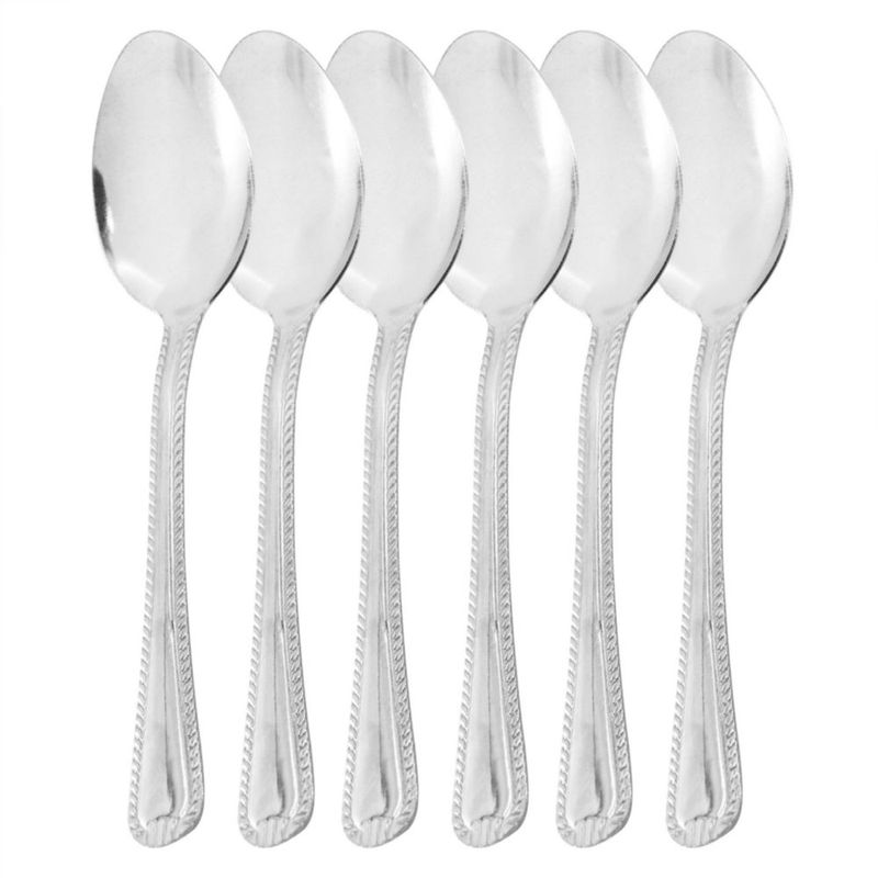 Cucharitas Gibson Home Tustin paquete de 6 acero inoxidable