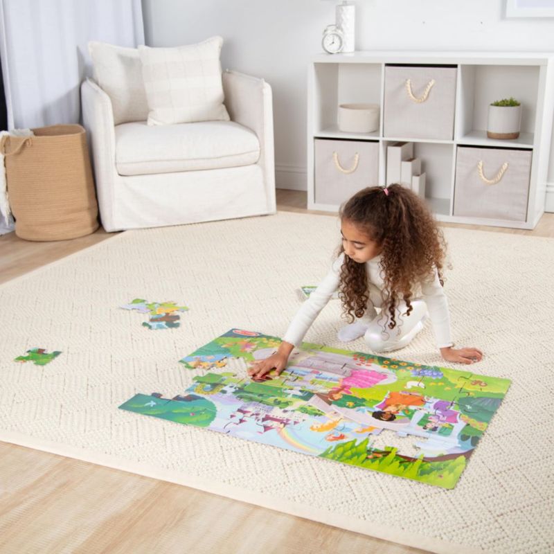 Rompecabezas de Piso Jumbo Melissa & Doug 48 Piezas Cuento de Hadas