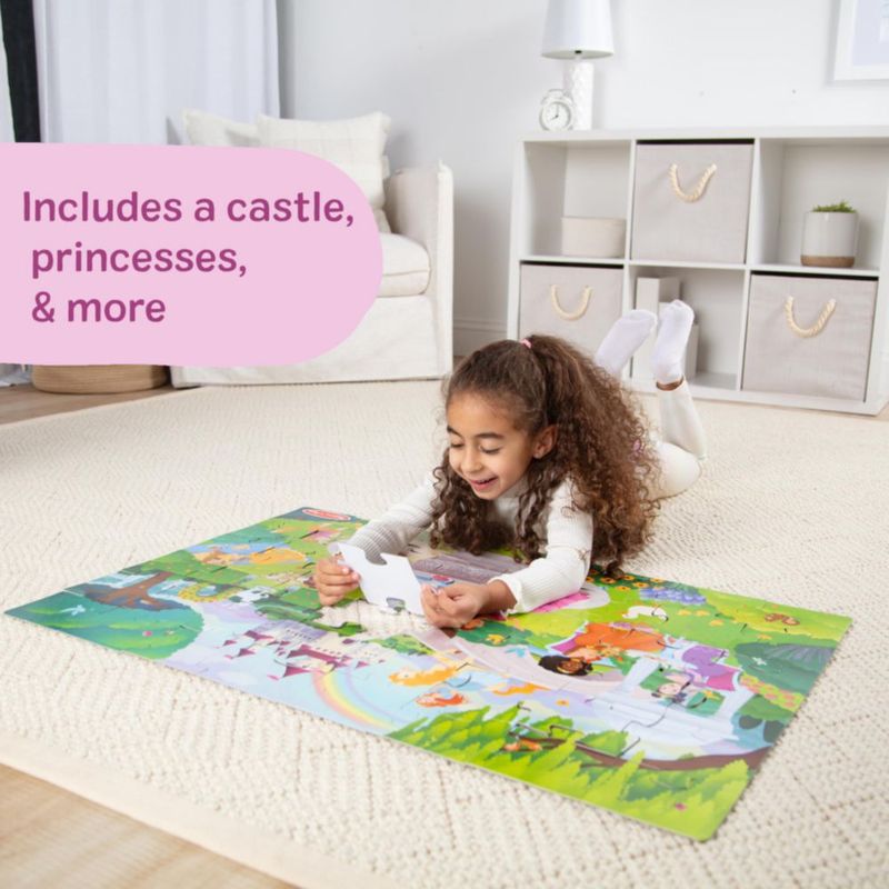 Rompecabezas de Piso Jumbo Melissa & Doug 48 Piezas Cuento de Hadas