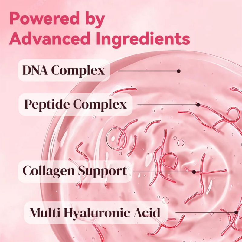 Suero Aquae PDRN Péptido Rosa 40 ml Complejo de Colágeno