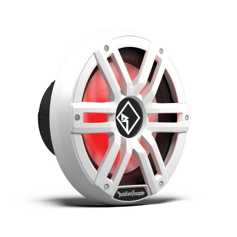 Subwoofer Marino Rockford Fosgate 25 cm Blanco
