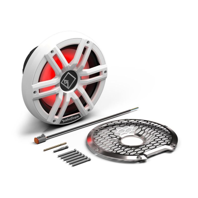 Subwoofer Marino Rockford Fosgate 25 cm Blanco