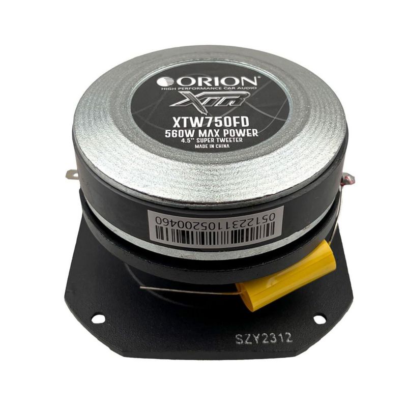 Super Tweeter ORION Serie XTR XTW750FD de 45 pulgadas con 140 W RMS