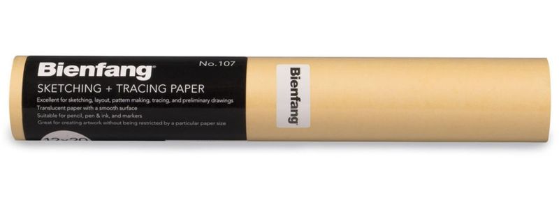 Papel vegetal Bienfang 30 cm x 55 m Amarillo canario