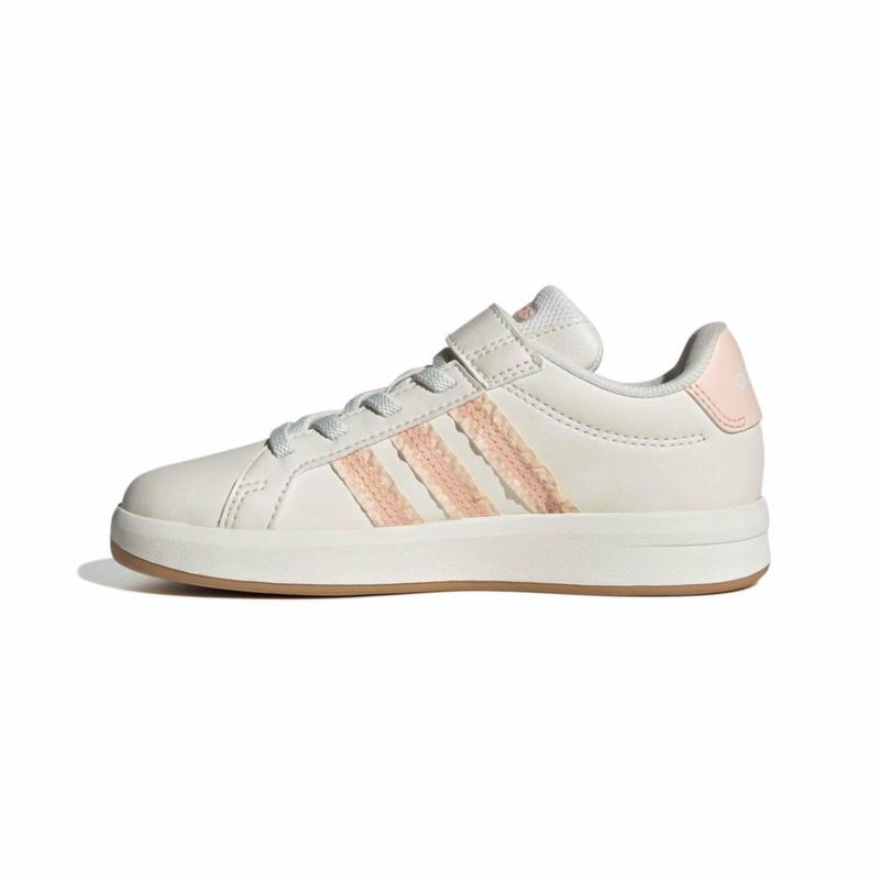 Zapatillas adidas Grand Court 3.0 El C Blanco/Rosa suave/Goma 13