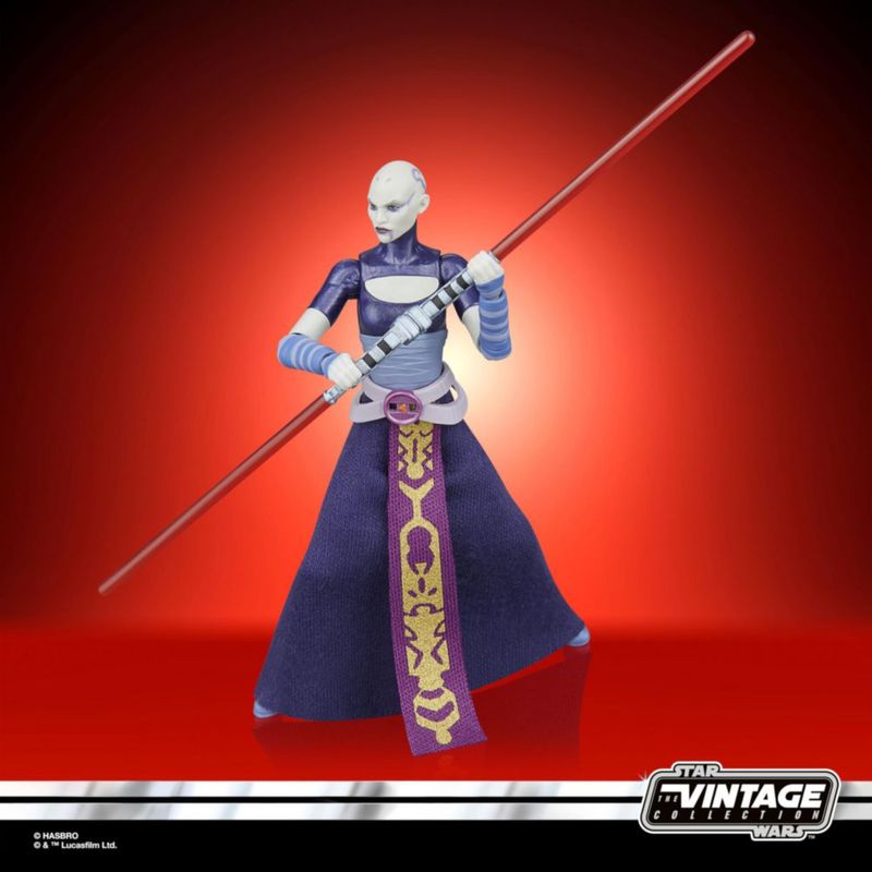 Figura de acción de Asajj Ventress de Star Wars: The Clone Wars 95 cm
