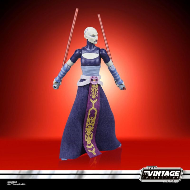 Figura de acción de Asajj Ventress de Star Wars: The Clone Wars 95 cm