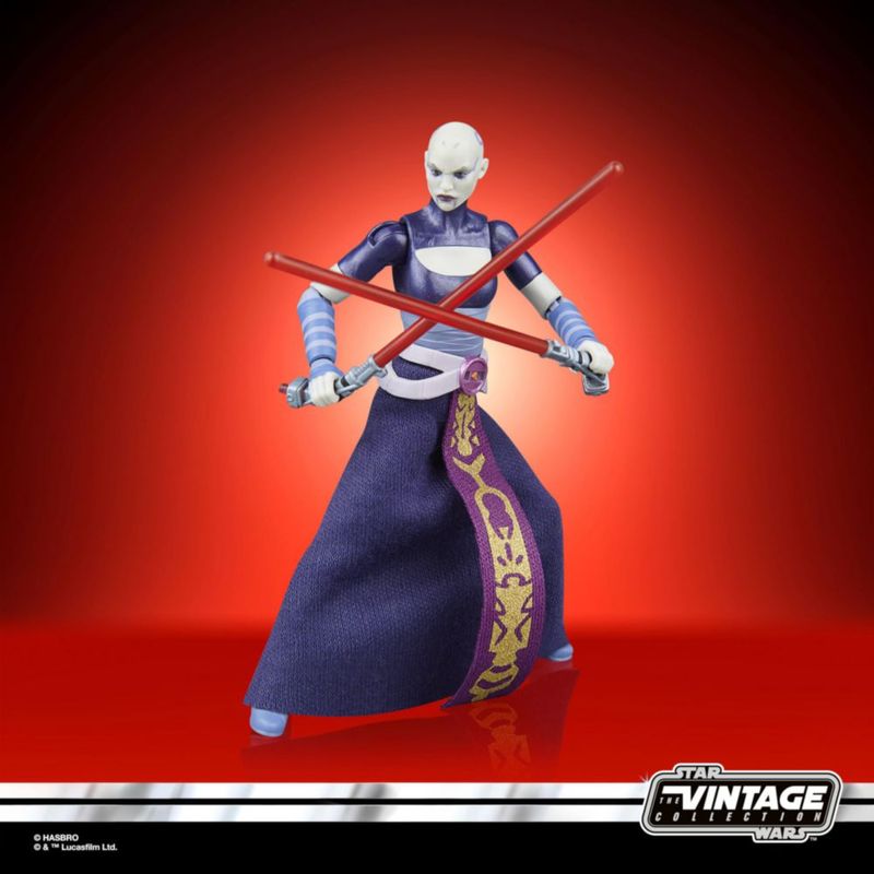 Figura de acción de Asajj Ventress de Star Wars: The Clone Wars 95 cm