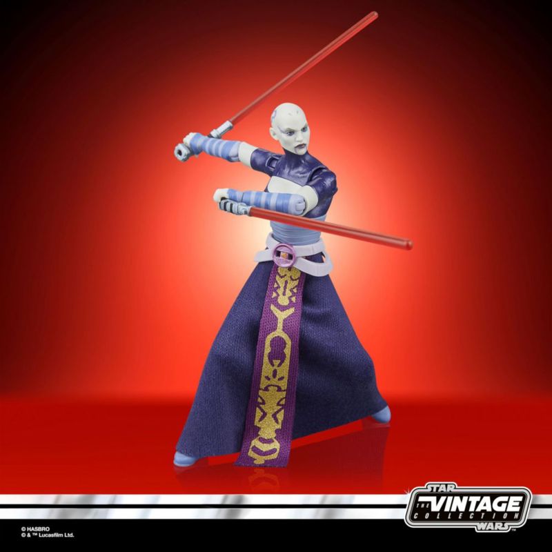 Figura de acción de Asajj Ventress de Star Wars: The Clone Wars 95 cm