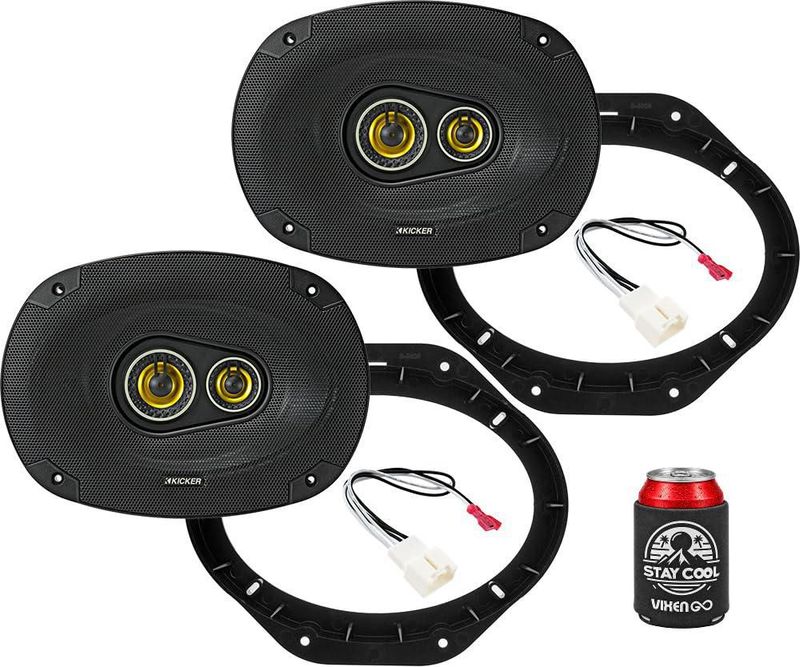 Kit de parlantes KICKER 6x9" para Ford F-250/350/450/550