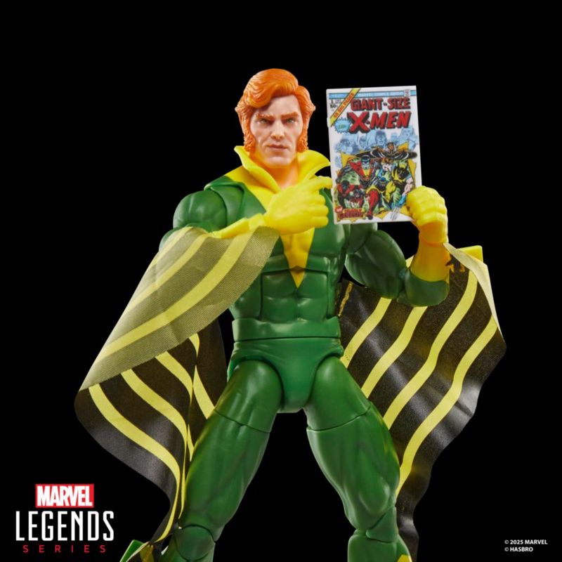 Figura de acción Banshee de la serie Marvel Legends de 15 cm con cómic