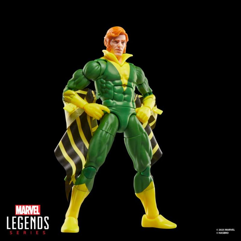 Figura de acción Banshee de la serie Marvel Legends de 15 cm con cómic